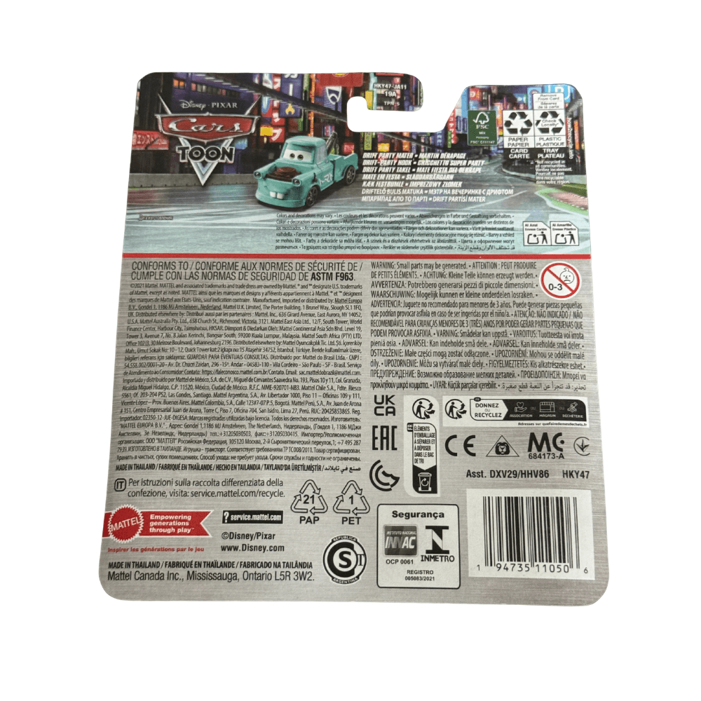 Disney Pixar Cars Voiture Tokyo Takel 1:55