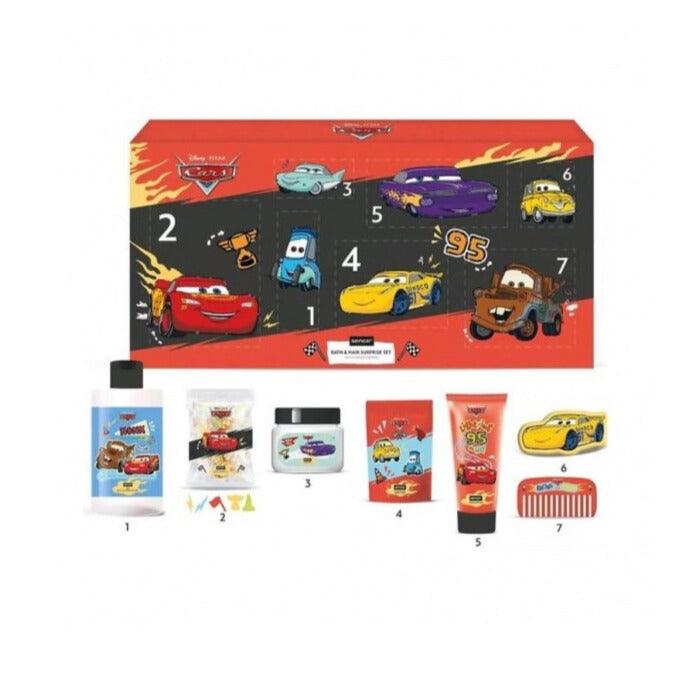 Coffret cadeau Cars 7 pièces