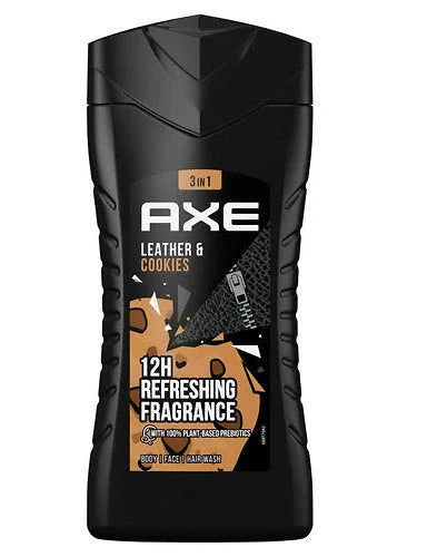 Axe 3-in-1 Douchegel Leather & Cookies 250 ml - K Drogerie