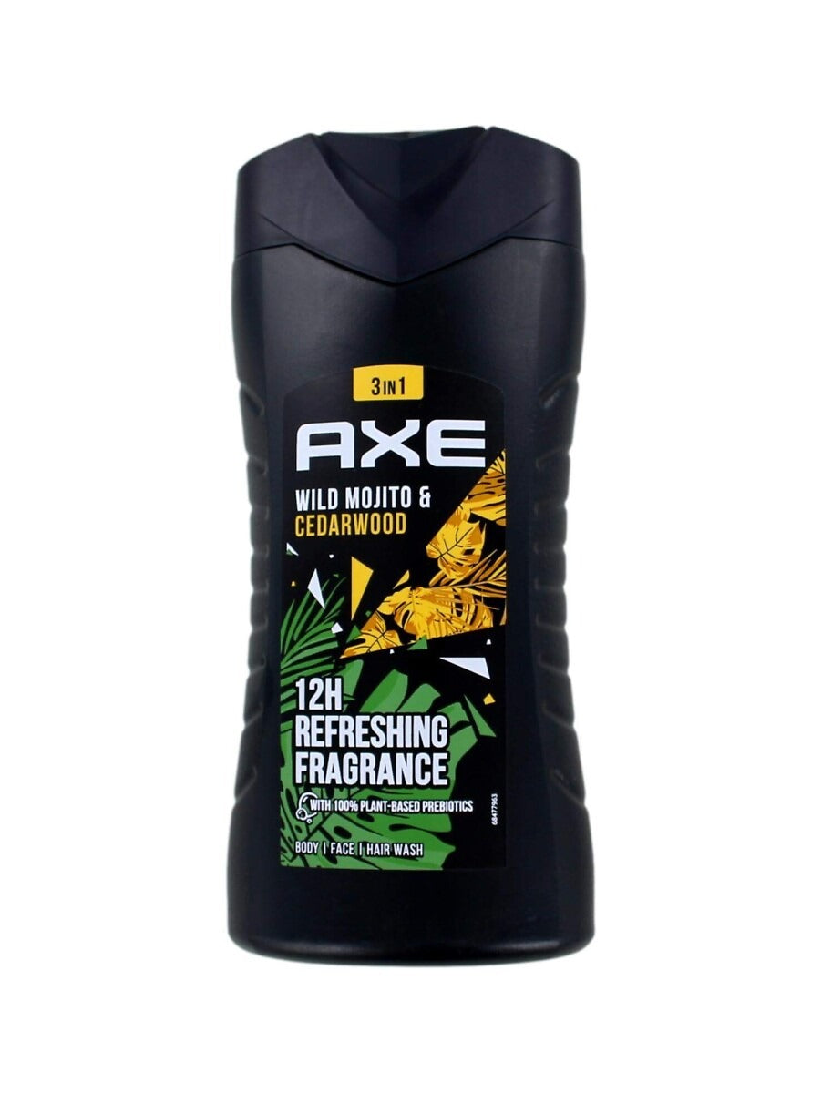 Axe 3-in-1 Douchegel Wild Mojito & Cedarwood 250 ml K Drogerie