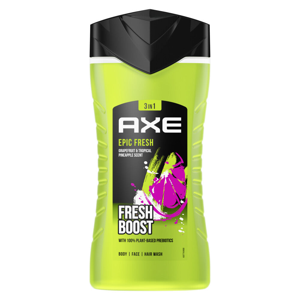 Axe Douchegel Epic Fresh 3-in-1 250 ml K Drogerie