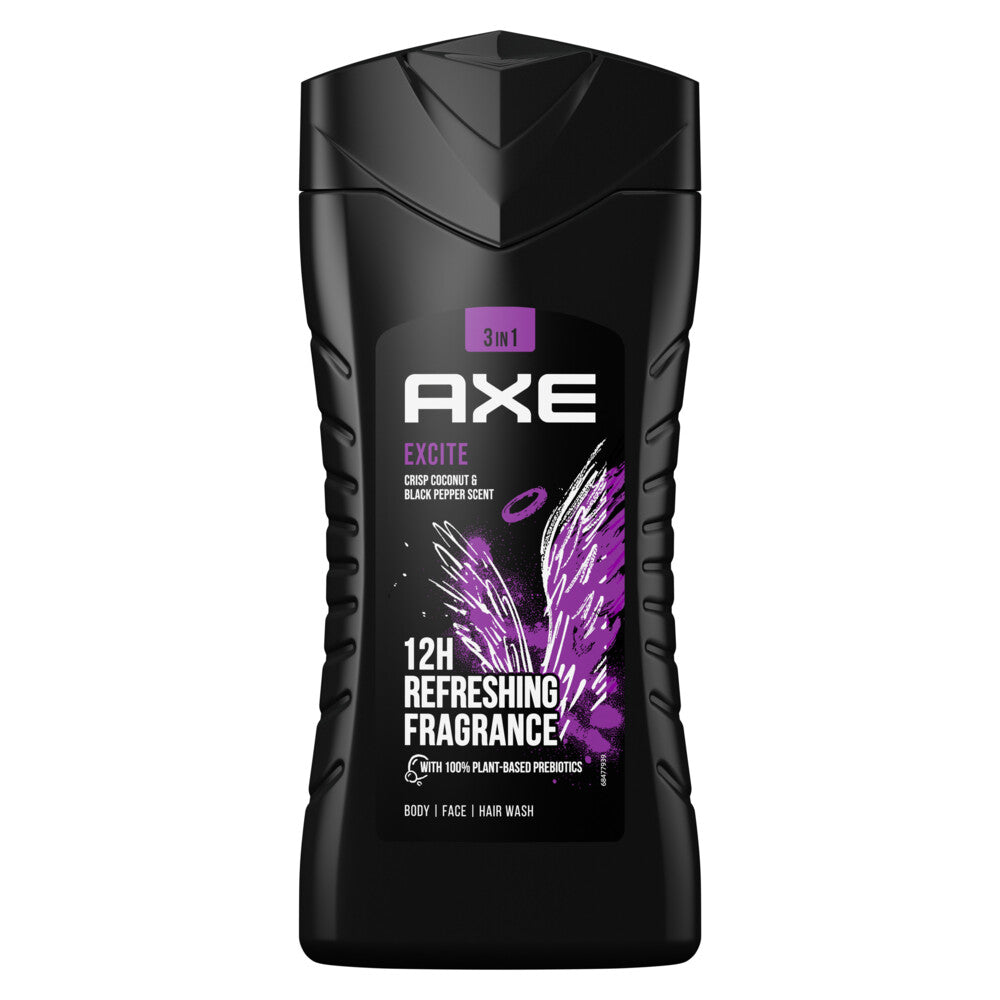 Axe Douchegel Excite 3-in-1 K Drogerie