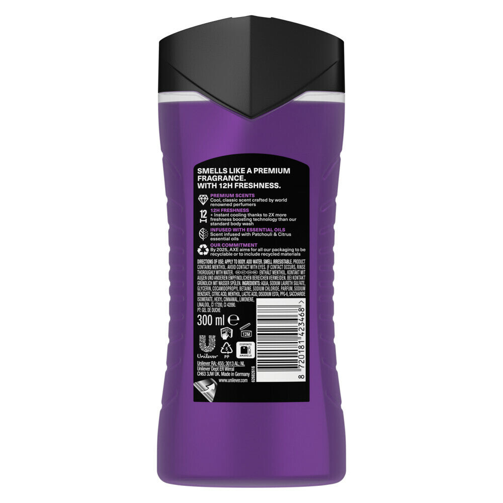 Axe Douchegel Purple Patchouli 300 ml