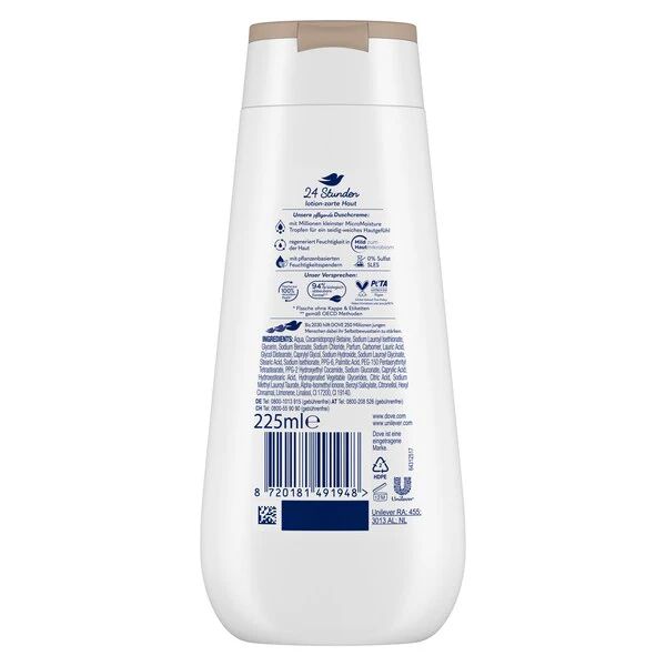 Dove Advanced Care Zijdezachte Douchecrème 225 ml