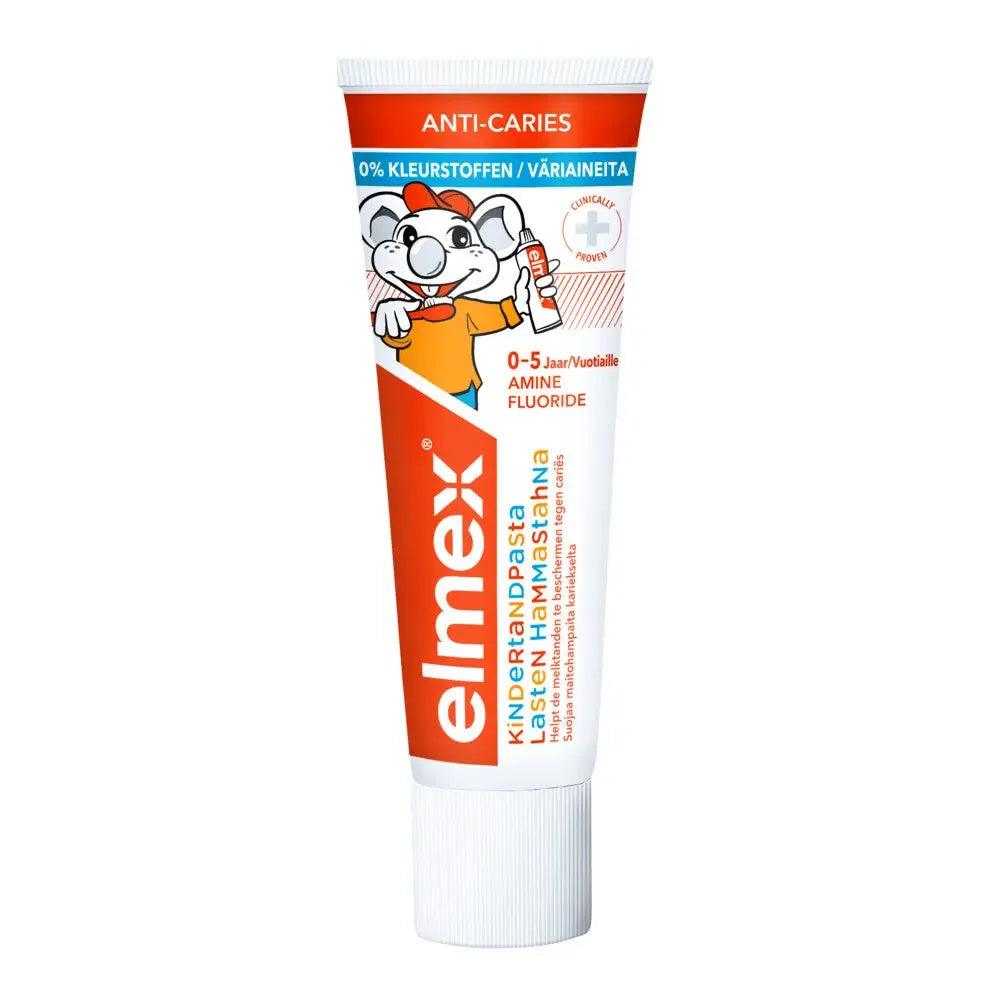 3x Elmex Peuter (0-5 Jaar) Gel-Tandpasta 75 ml - K Drogerie