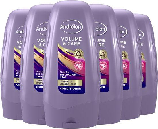 Andrélon Volume & Soin Après-shampoing 6 x 250 ml