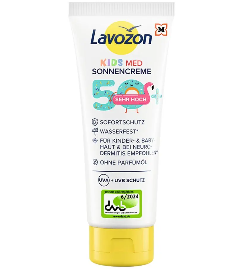 LAVOZON Kids Medium Zonnebrandcrème SPF 50+