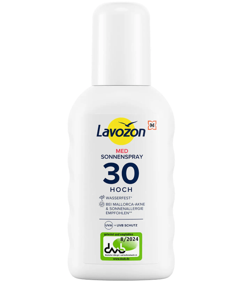 LAVOZON Med Spray Solaire SPF 30 200 ml