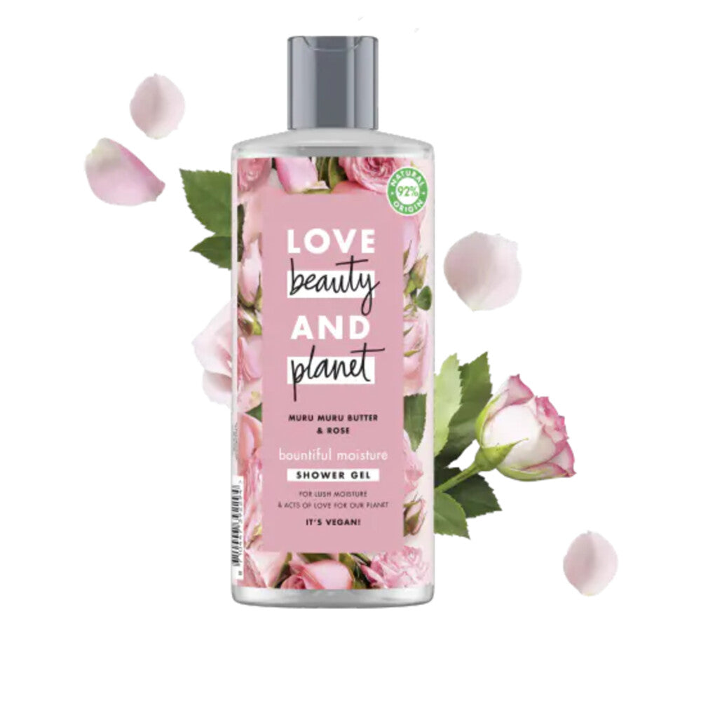 Love Beauty and Planet Douchegel Muru Muru Butter & Rose 500 ml