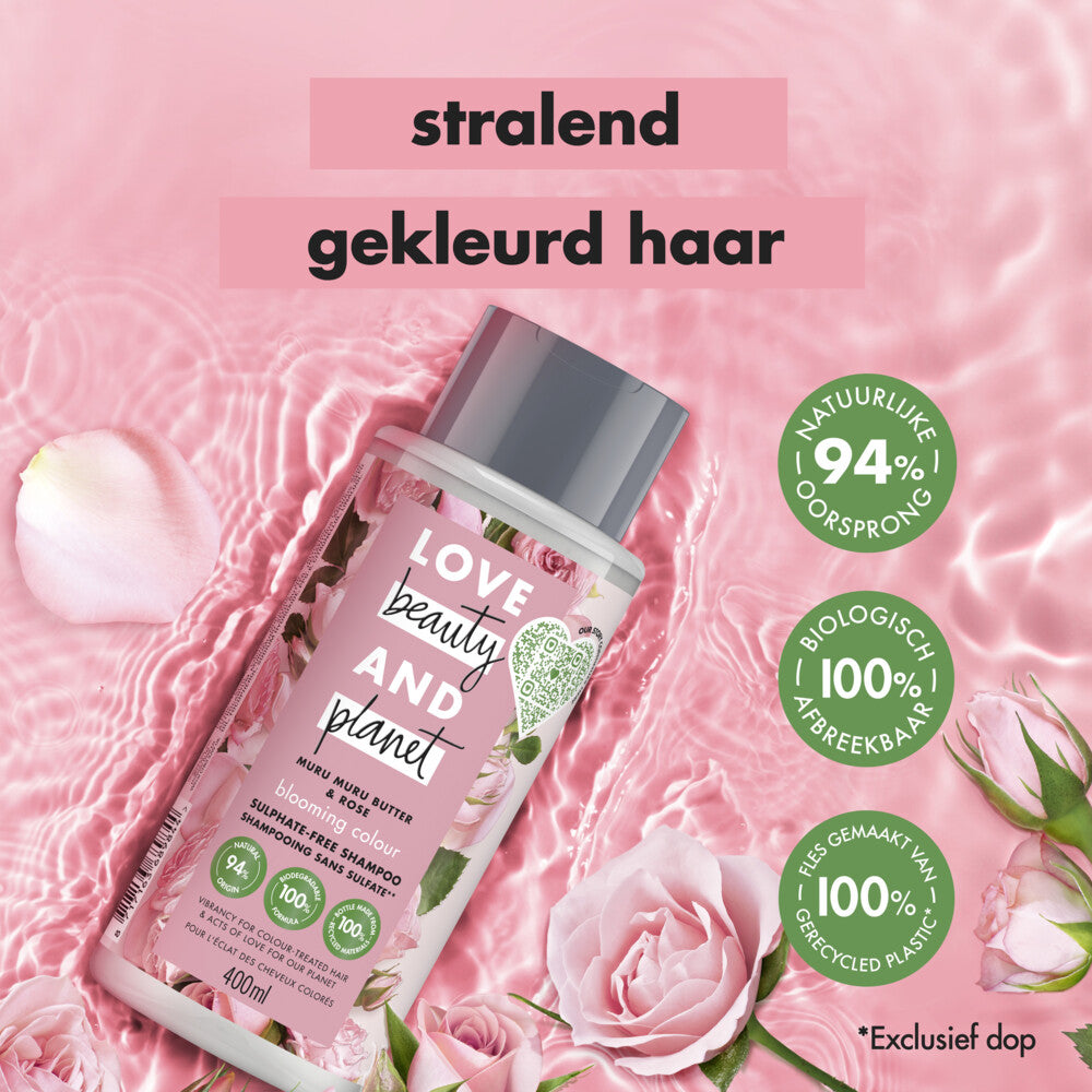 Love Beauty and Planet Shampoo Muru Muru Butter & Rose Oil 400 ml
