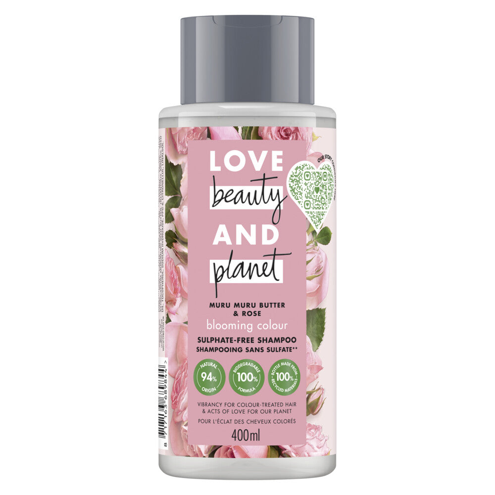 Love Beauty and Planet Shampoo Muru Muru Butter & Rose Oil 400 ml