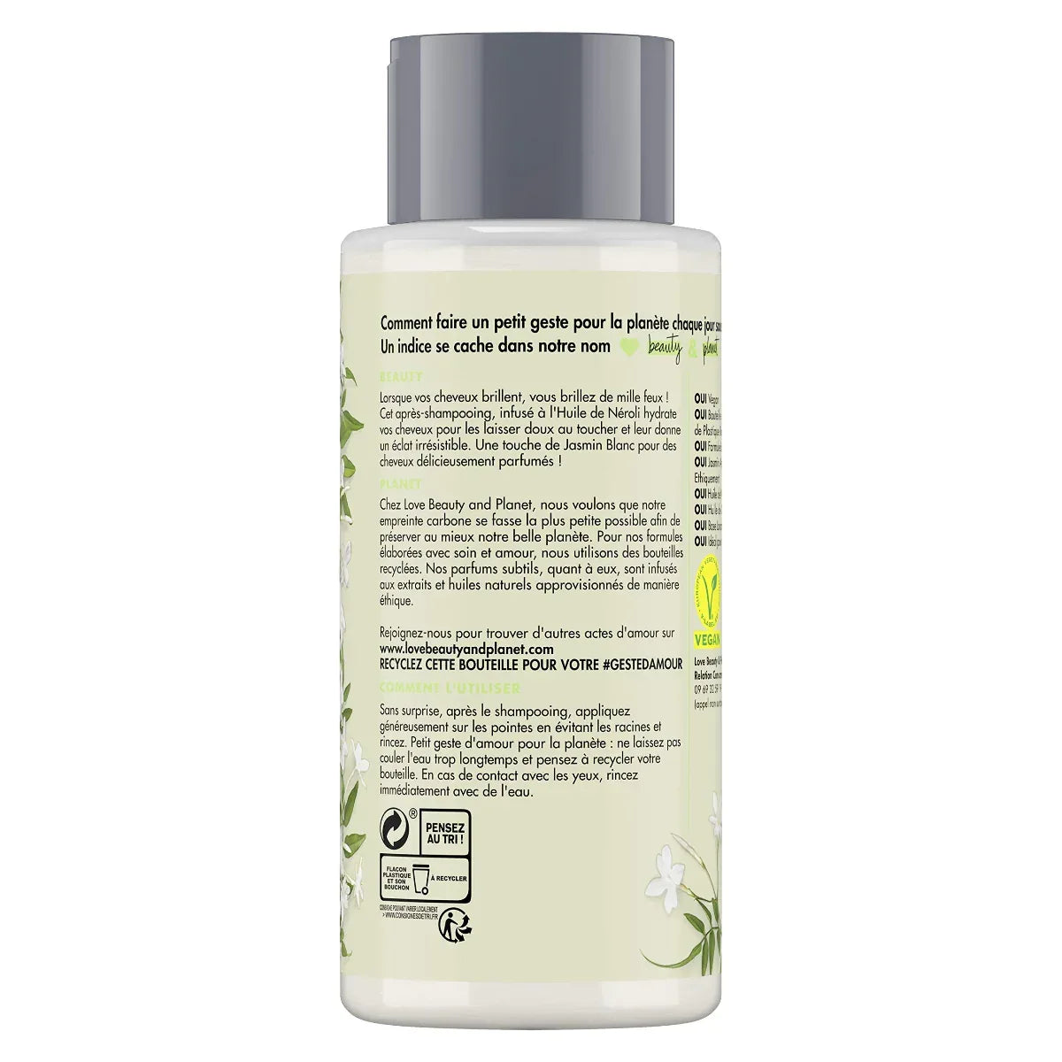 Love Beauty and Planet Conditioner Neroli Oil & Witte Jasmijn 400 ml - K Drogerie