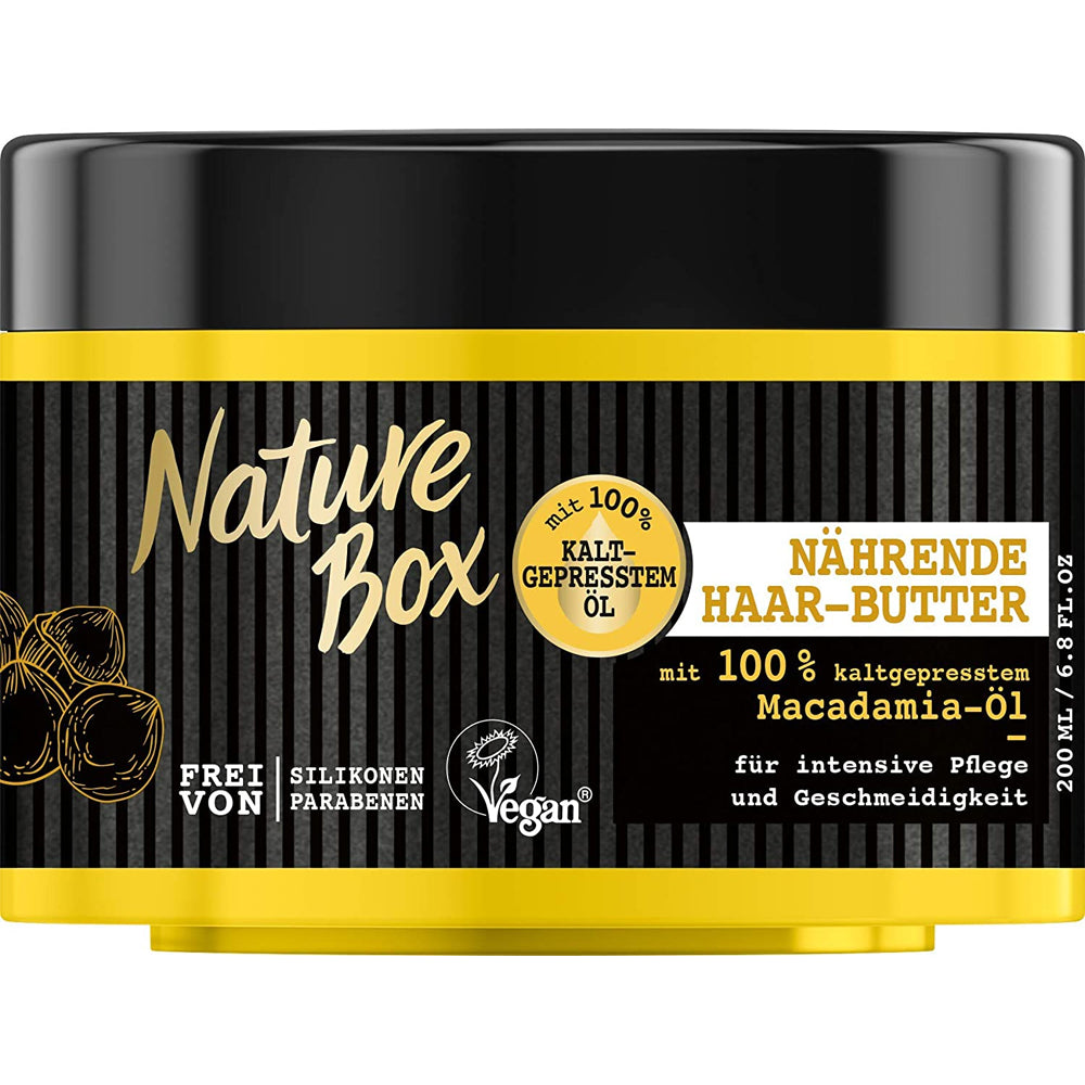 Nature Box Verzorgende Haarboter Macadamia-Olie 200 ml