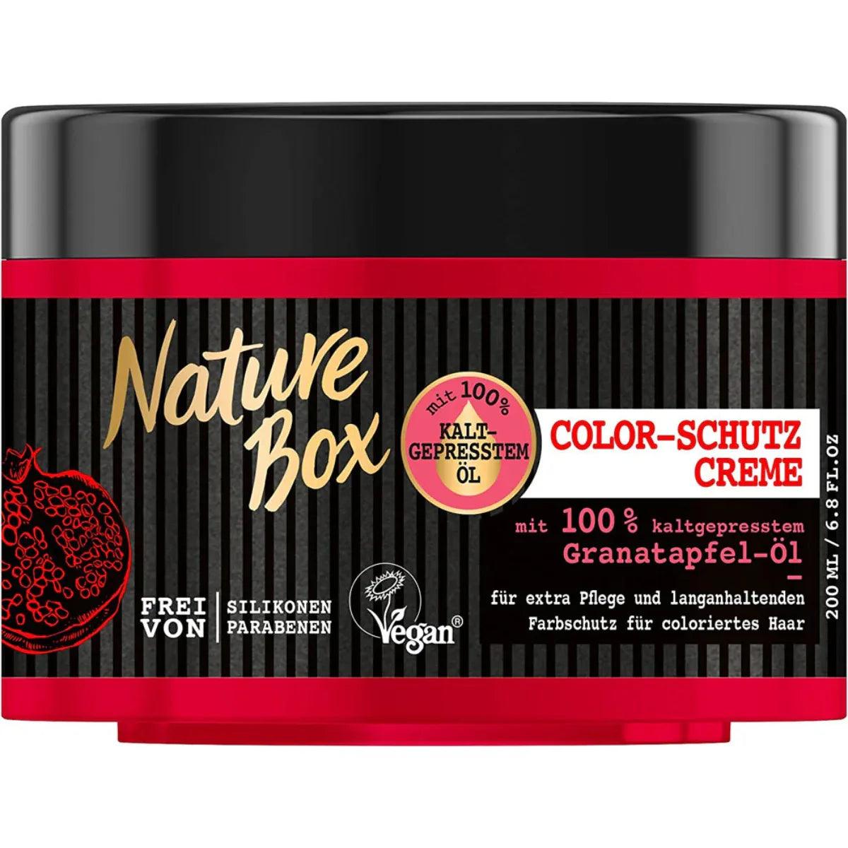 Nature Box Haarmasker Granaatappel Olie 200 ml - K Drogerie