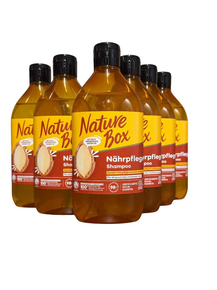 Nature Box Argan shampoo 6X