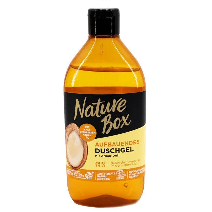 Nature Box Argan Douchegel 385 ml - verzorgende douchegel met arganolie