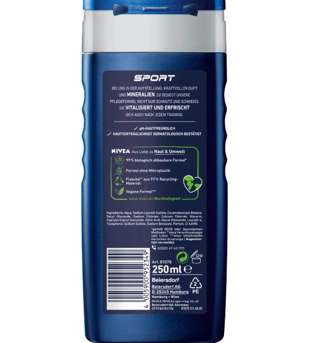 Nivea Men Douchegel Sport 250 ml