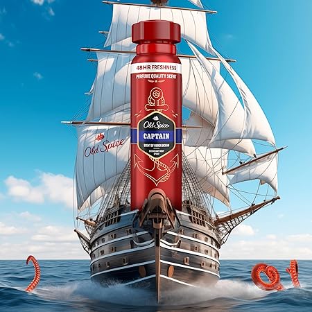 Old Spice Captain Deodorant Spray 150 ml