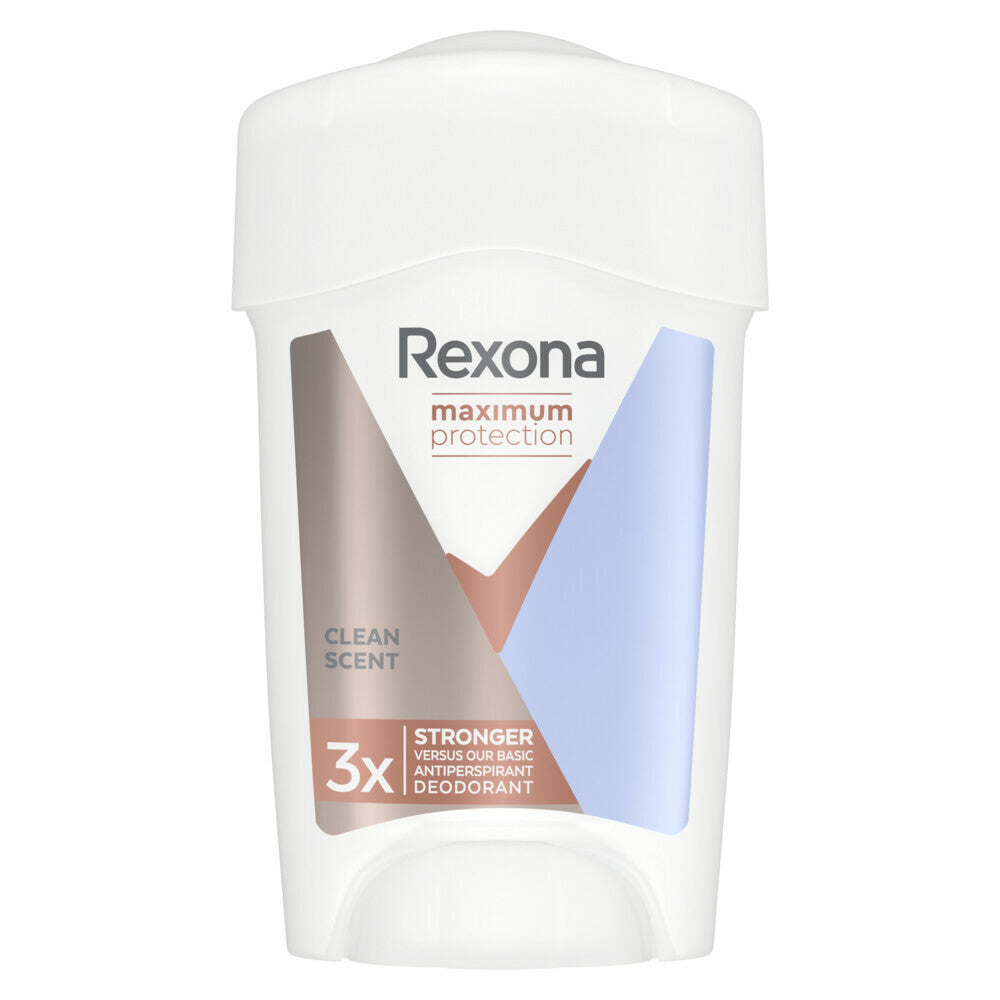Rexona Deodorant Stick Cream Maximum Protection Clean Scent 45 ml