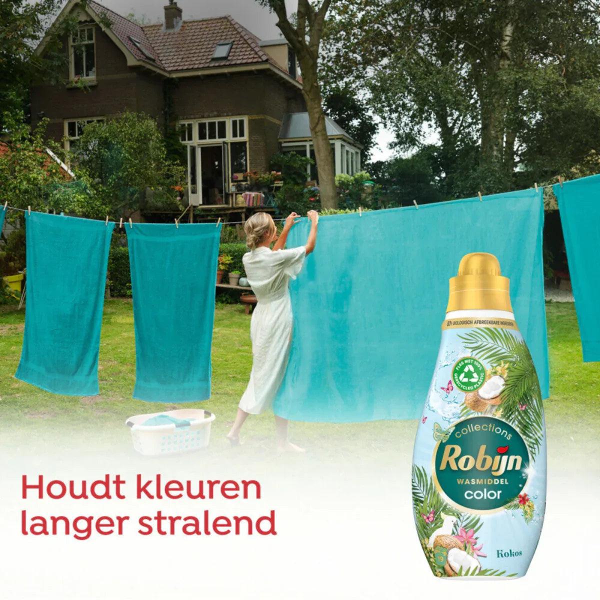 Robijn Klein & Krachtig Wasmiddel Kokos Sensation 19 Wasbeurten 665 ml - K Drogerie