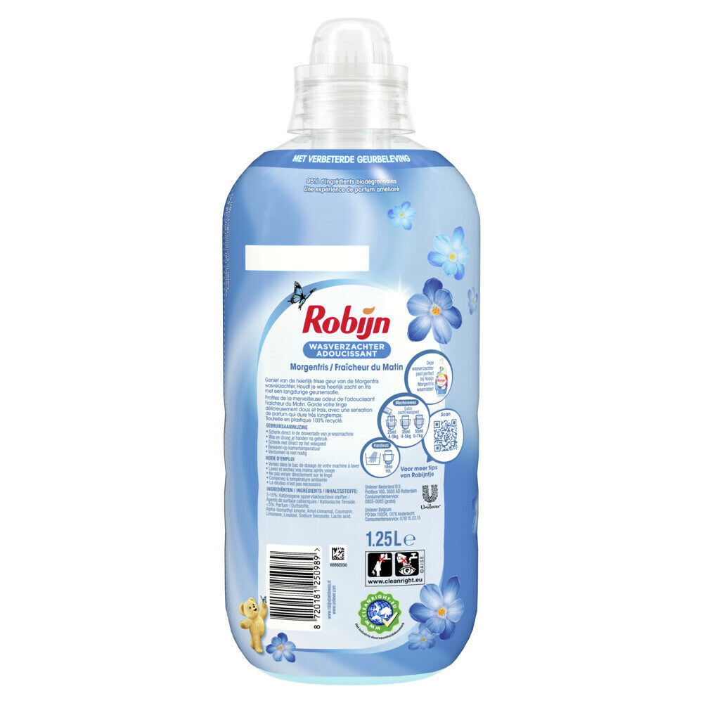Robijn Wasverzachter Morgenfris 50 Wasbeurten 1250 ml