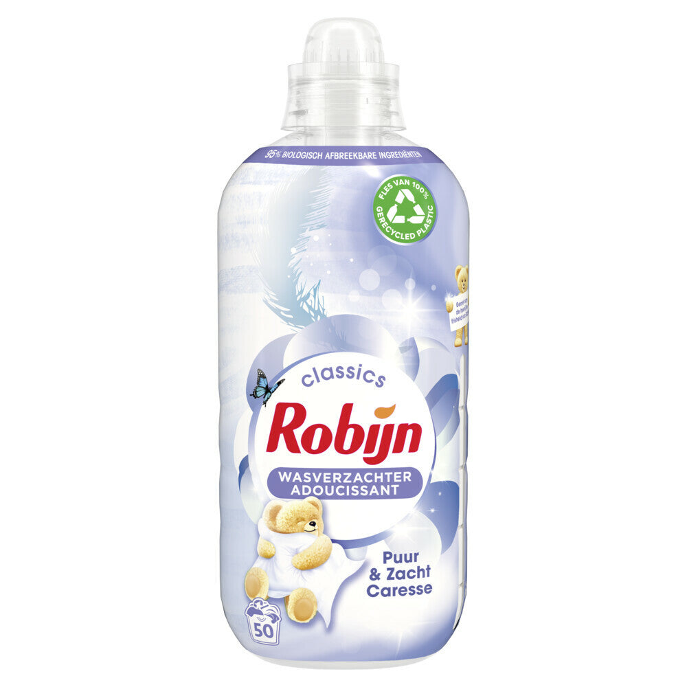 Robijn Wasverzachter Puur & Zacht 50 Wasbeurten 1250 ml