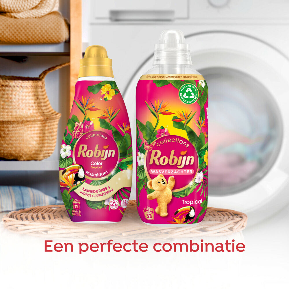 Robijn Wasverzachter Tropical 33 Wasbeurten 825 ml