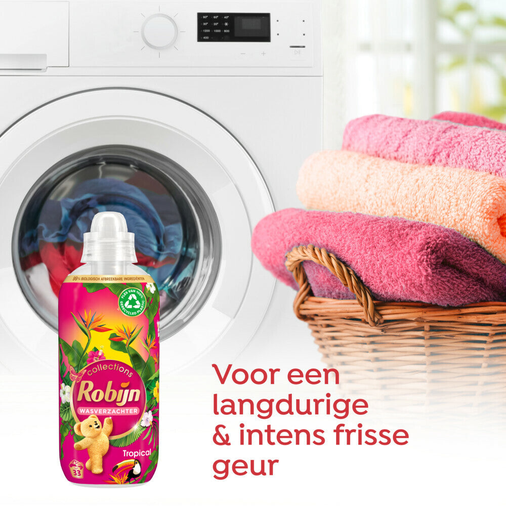 Robijn Wasverzachter Tropical 33 Wasbeurten 825 ml