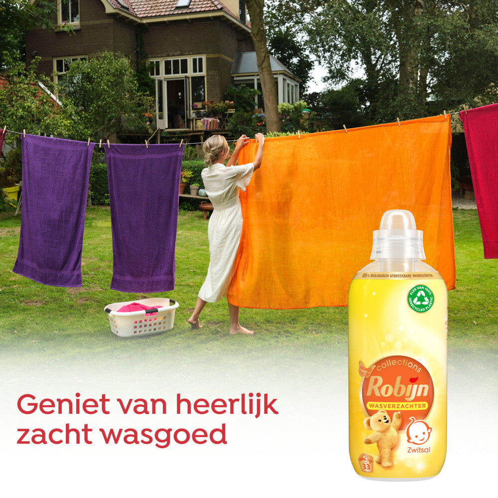 Robijn Wasverzachter Zwitsalgeur 33 Wasbeurten 825 ml
