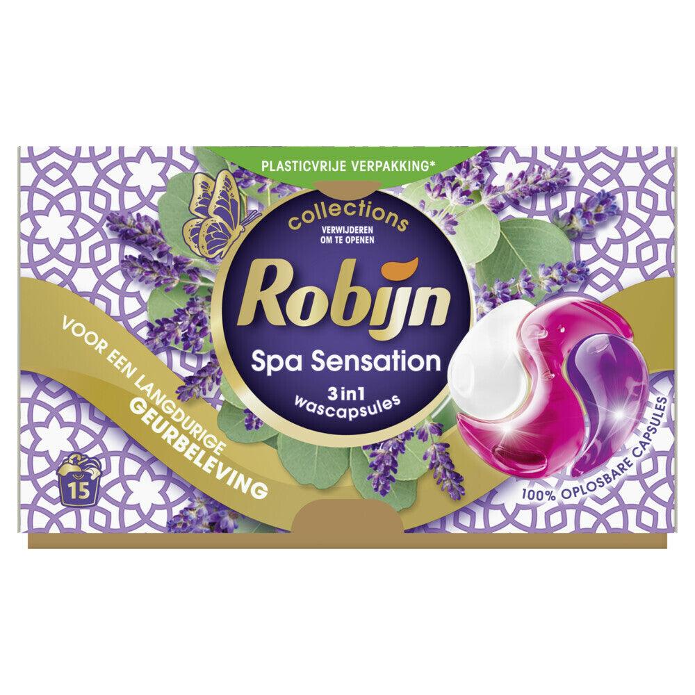 Robijn Spa Sensation Lessives en capsules 3-en-1 15 unités