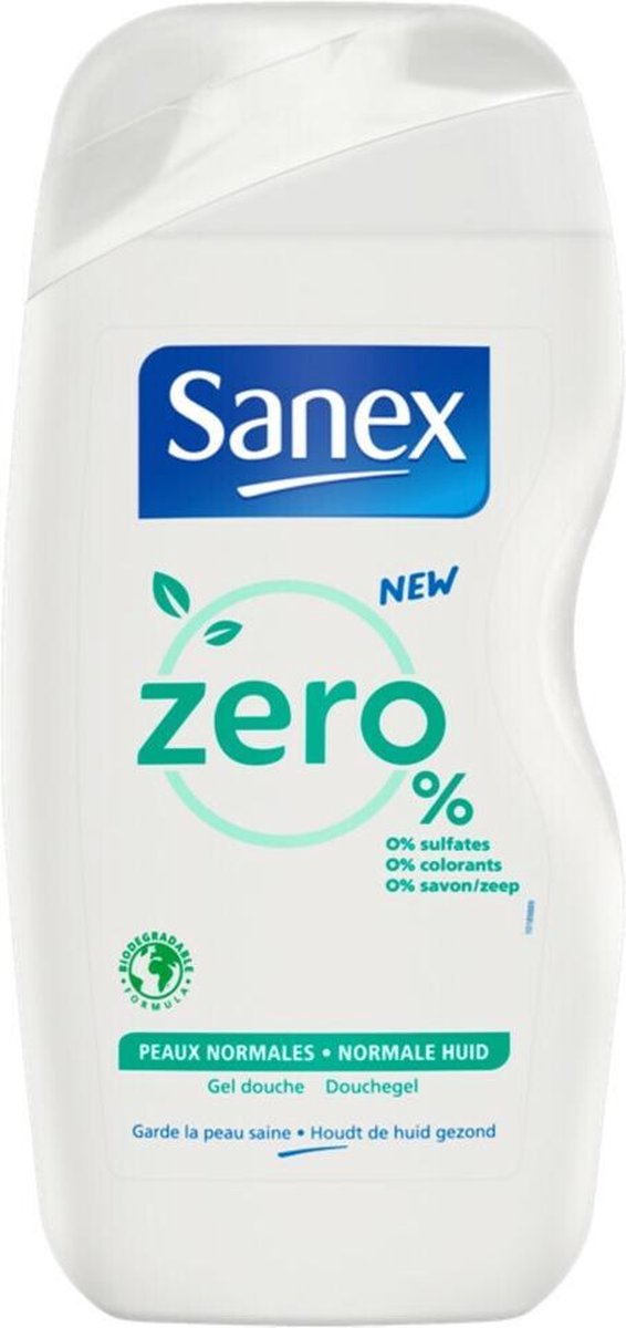 Sanex Douchegel Zero% Normal Skin 500 ml