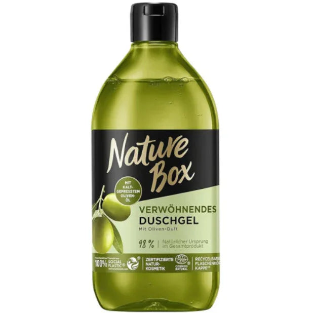 Nature Box Olijf Douchegel 385 ml - K Drogerie