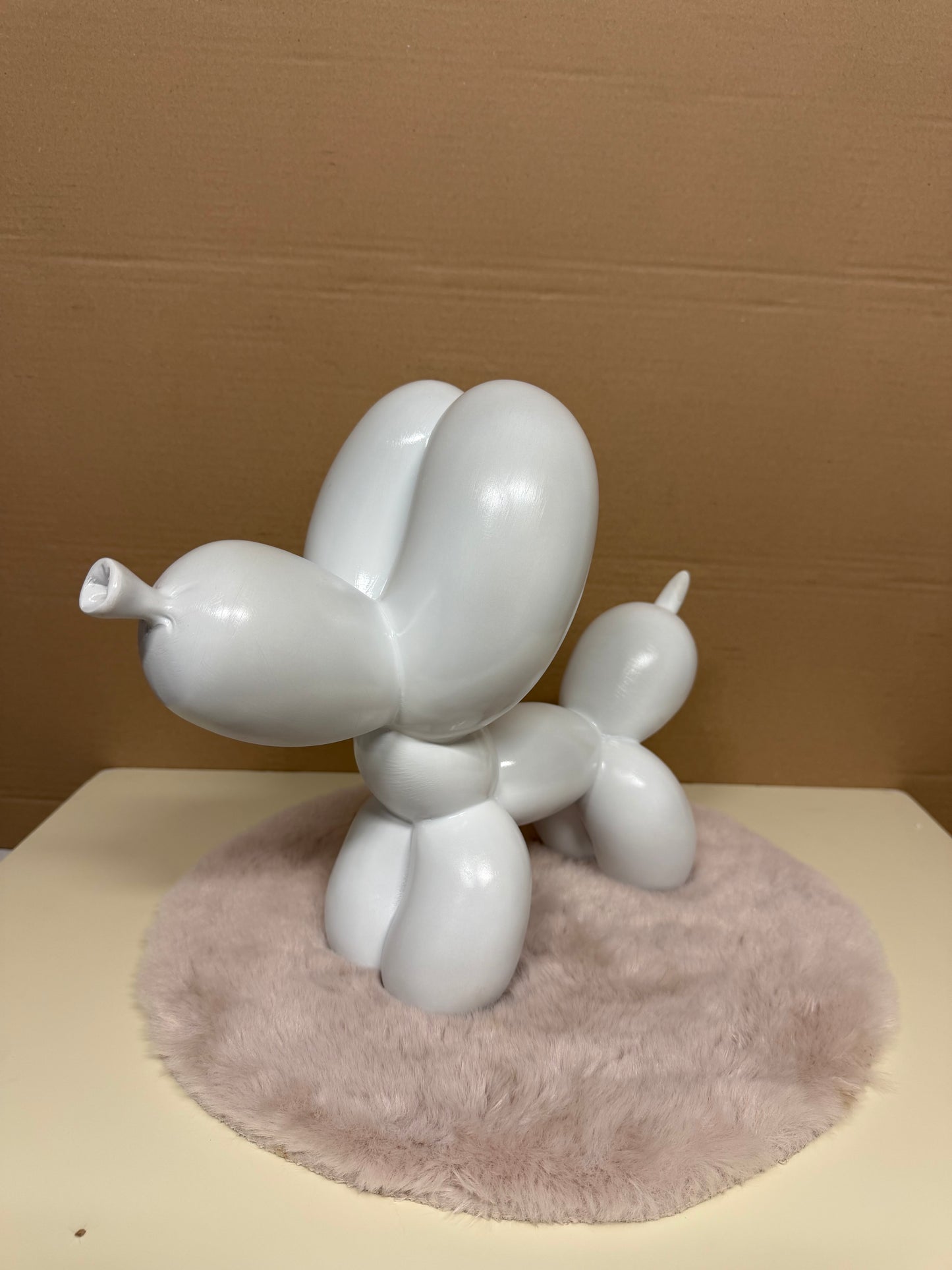 Decoratief Beeld - Bollon Hond - Polyresin - 35 cm (nieuw)