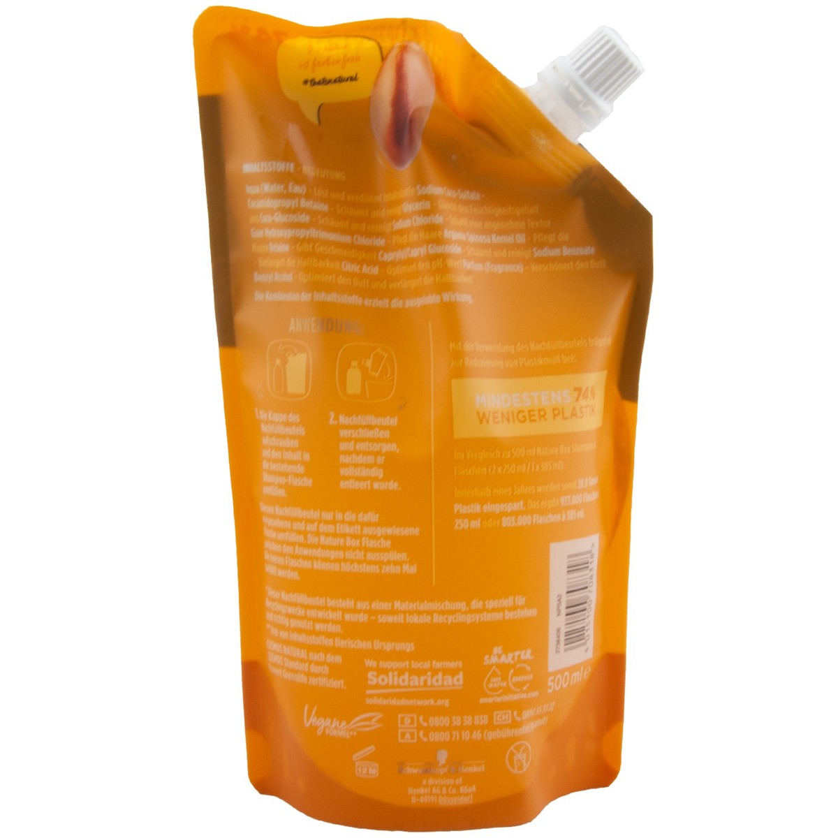 Nature Box Argan Shampoo Navulling 500 ml