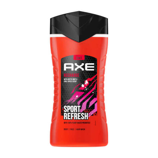 Axe Douchegel Recharge Sport Refresh 3-in-1 250 ml