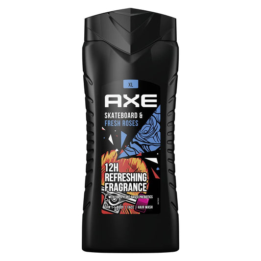 Axe Douchegel Skateboard & Fresh Roses 400 ml