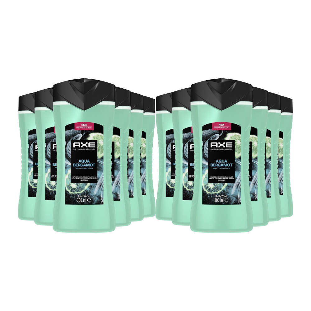 Axe Fine Fragrance Collection Aqua Bergamot Douchegel 12 x 300 ml