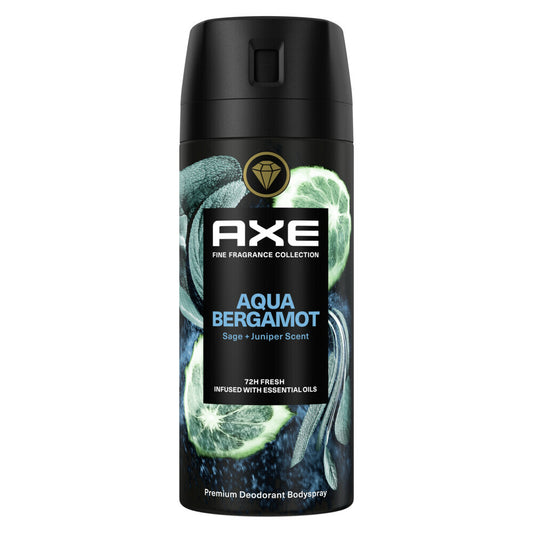 Axe Deodorant Bodyspray Aqua Bergamot 150 ml