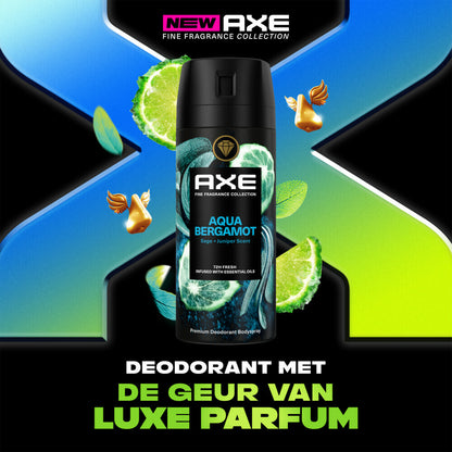 Axe Deodorant Bodyspray Aqua Bergamot 150 ml