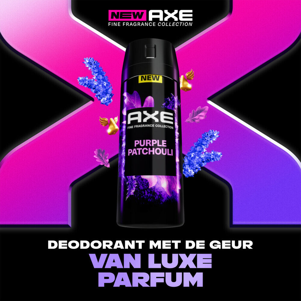 Axe Deodorant Bodyspray Purple Patchouli 150 ml