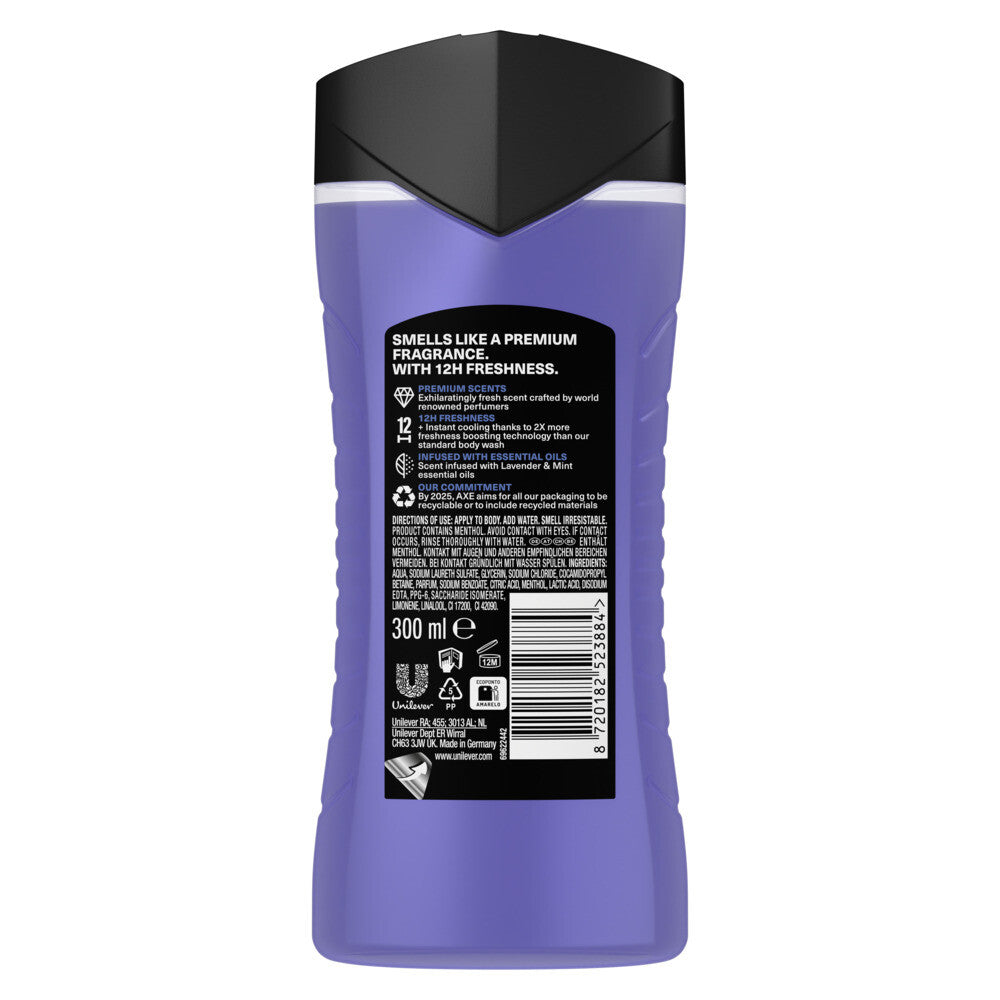 Axe Douchegel Blue Lavender 300 ml