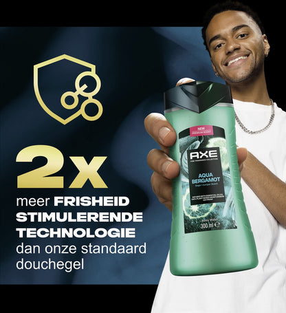 Axe Fine Fragrance Collection Aqua Bergamot Douchegel 6 x 300 ml