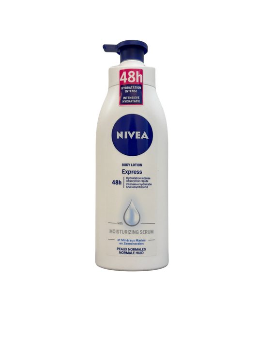 Nivea Bodylotion Express Met Pomp 400 ml