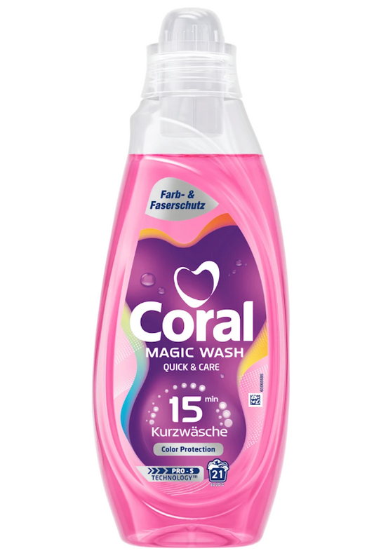 Coral Quickwash Color Protection Vloeibaar Wasmiddel