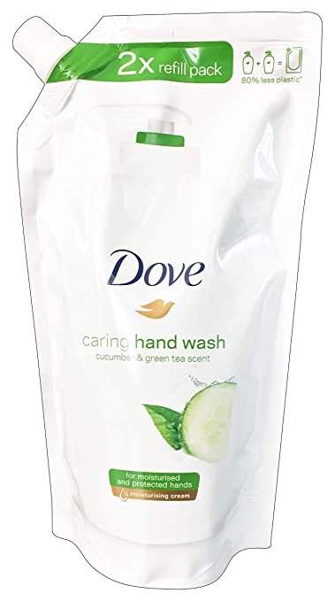 Dove Vloeibare Zeep Komkommer & Groene Thee Navulverpakking 500 ml