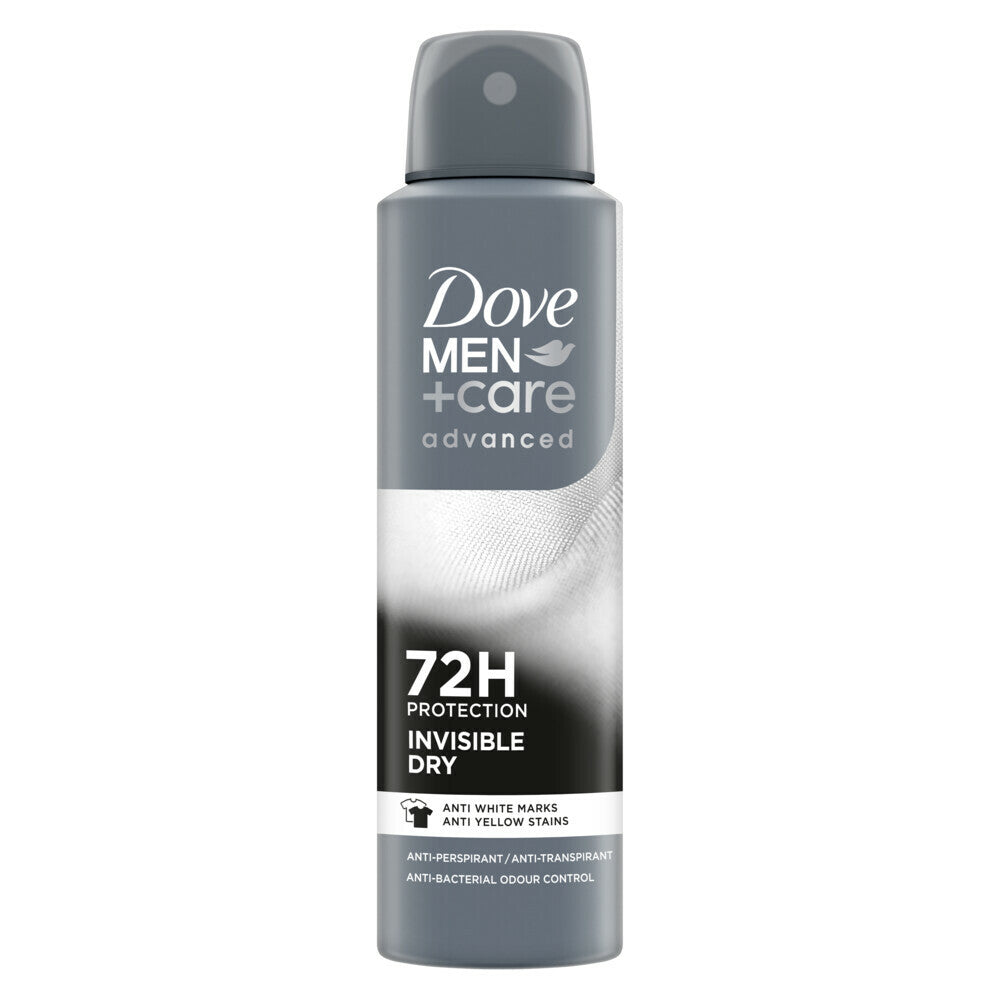 Dove Deospray Men+Care Advanced Invisible Dry 72h 150 ml