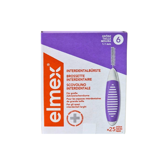 Elmex Interdentale Ragers 1.1 mm Paars ISO Maat 6