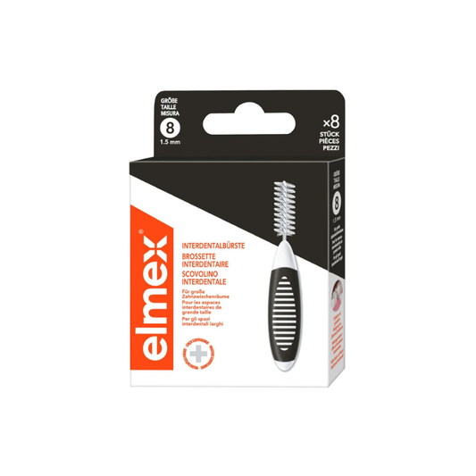 Elmex Interdentale Ragers 1.5 mm Zwart ISO Maat 8