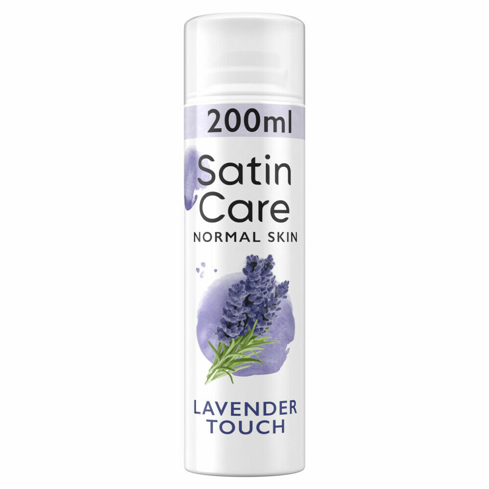 Gillette Satin Care Rasiergel Lavender Touch 200 ml