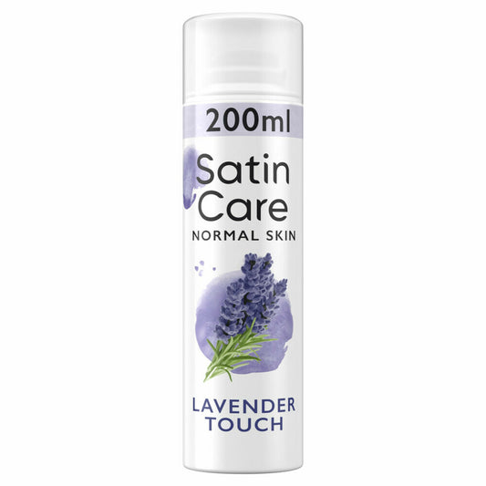 Gillette Satin Care Rasiergel Lavender Touch 200 ml